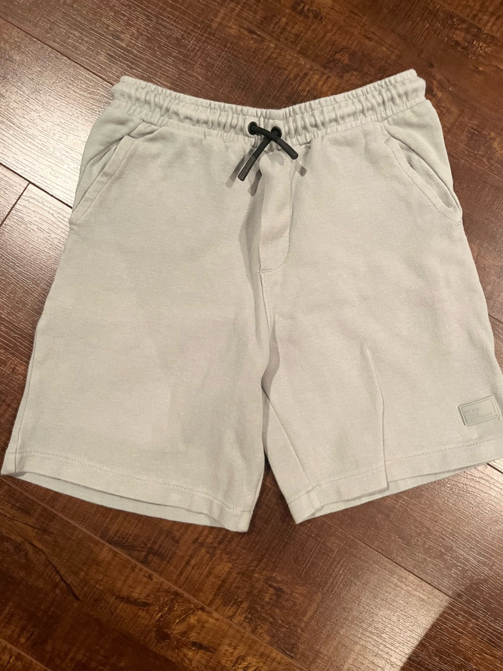 Zara Light Sage Kids Shorts